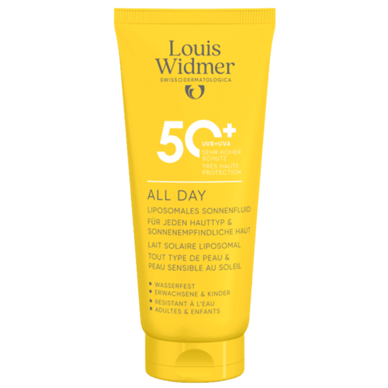 LOUIS WIDMER SUNCARE ALL DAY 50 ONGEPARFUMEERD 200ML